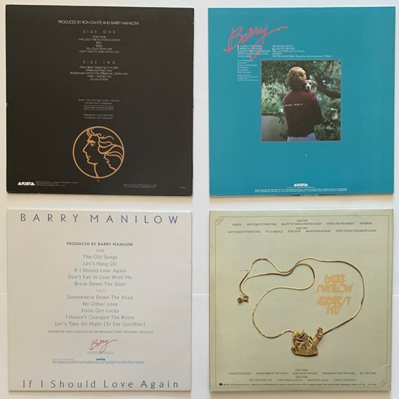 Barry Manilow Vinyl Lot: One Voice, Barry, If I Should Love Again, Greatest Hits - Picture 2 of 13